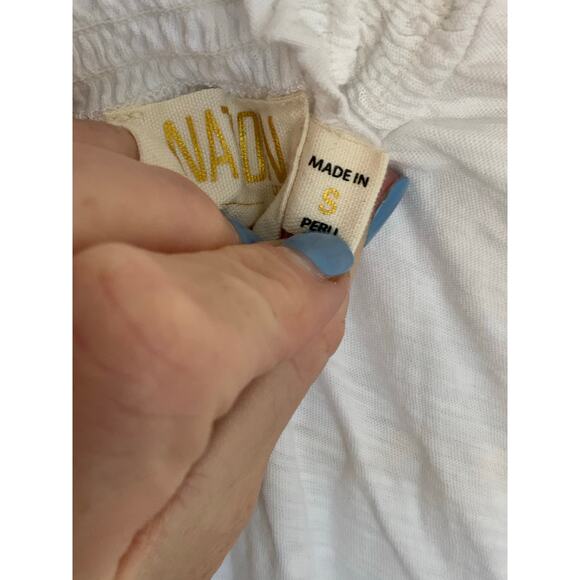 Nation White blouse size small - Picture 3 of 6